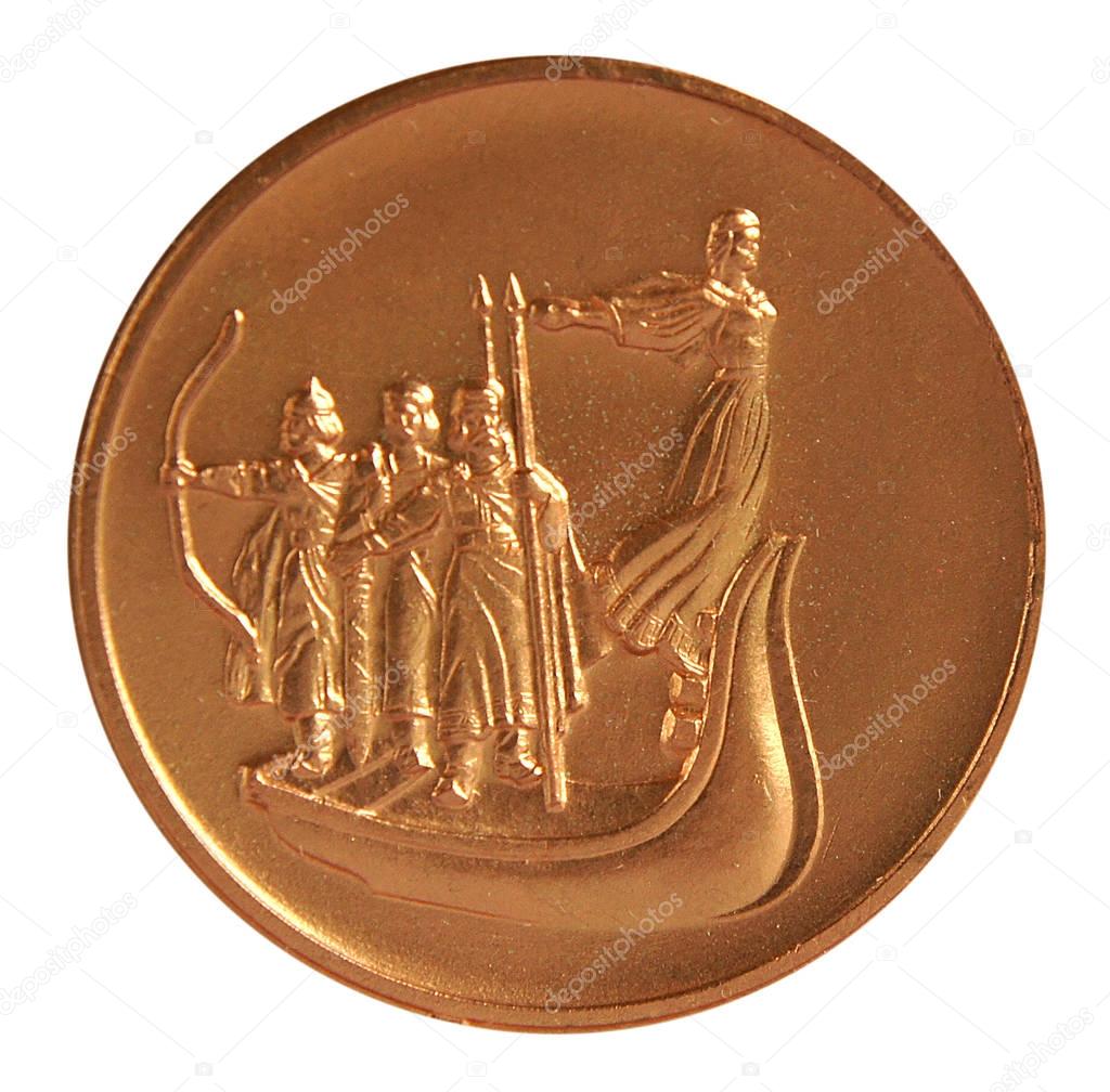 Medal in honor to legendary founders of Kiev