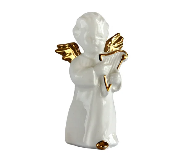 Figurine en porcelaine d'ange — Photo