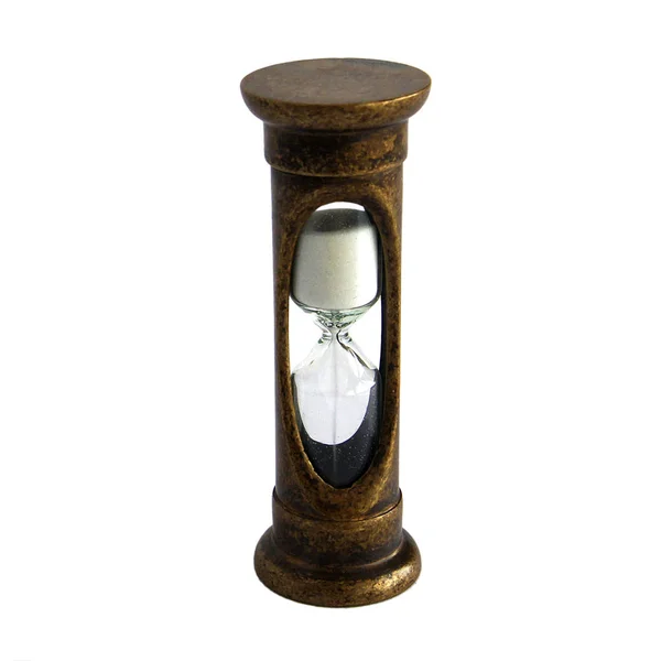 Vintage bronsfärgad timglas — Stockfoto