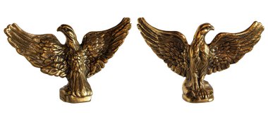 Kartal bronz heykelciği