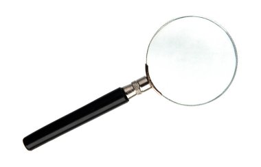 Büyüteç bir lens ile