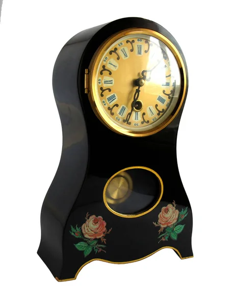 Reloj de campanilla antiguo mantel —  Fotos de Stock