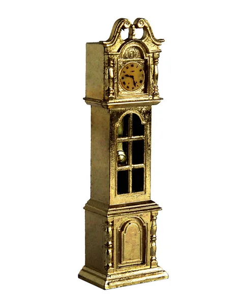 Мініатюрний годинник діда Шеббі — стокове фото