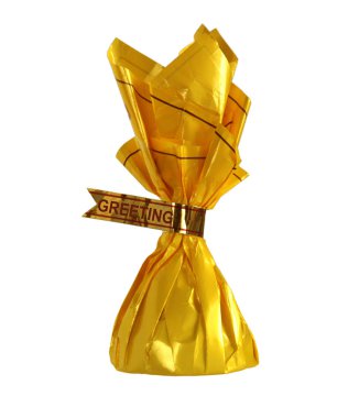 Sarı şeker ambalajı