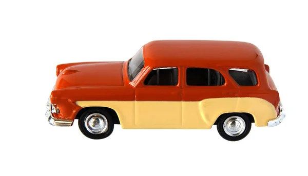 Small brown toy car — Stock Photo, Image