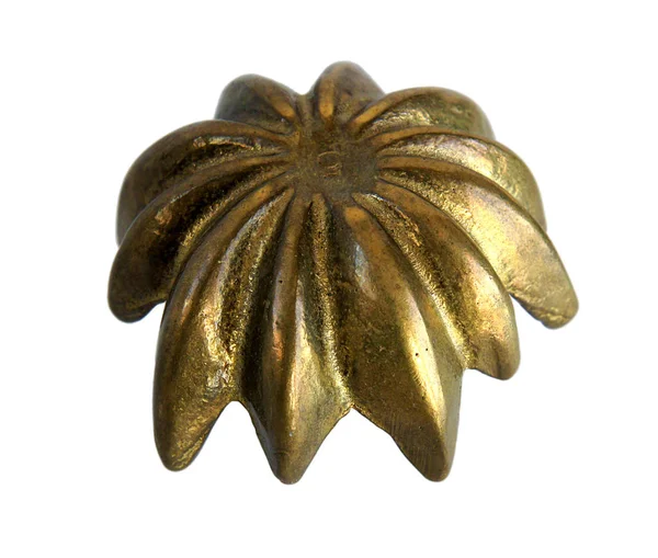 Bronze casket Flower — Stock Photo, Image