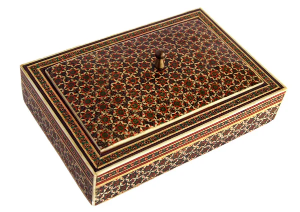 Khatam beautiful casket — Stock Photo, Image