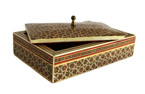 Khatam beautiful casket — Stock Photo, Image