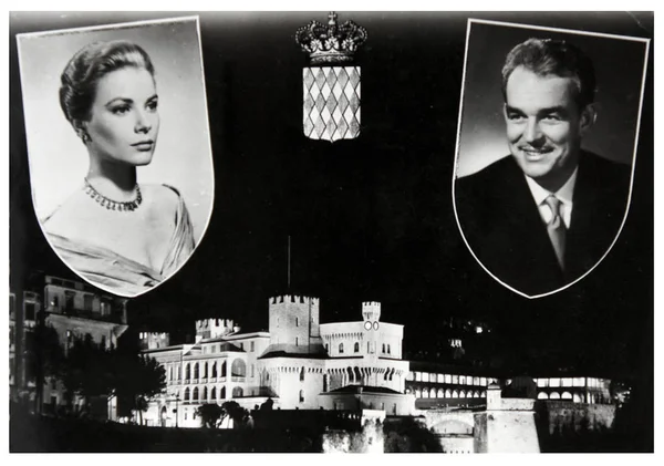 Grace Kelly et Rainier III — Photo