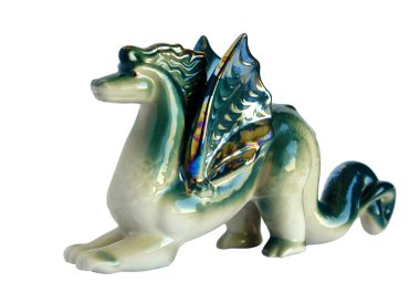 Porselen biblo Dragon