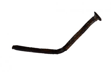 eski handforged paslı çivi