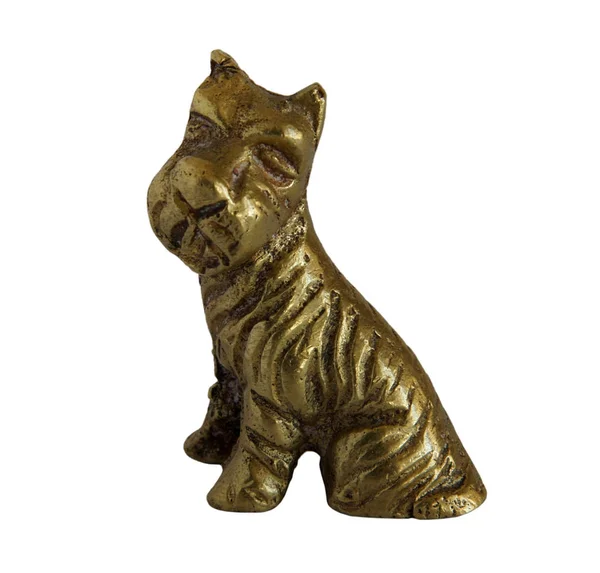 Bronze antique figurine — Stock Photo, Image