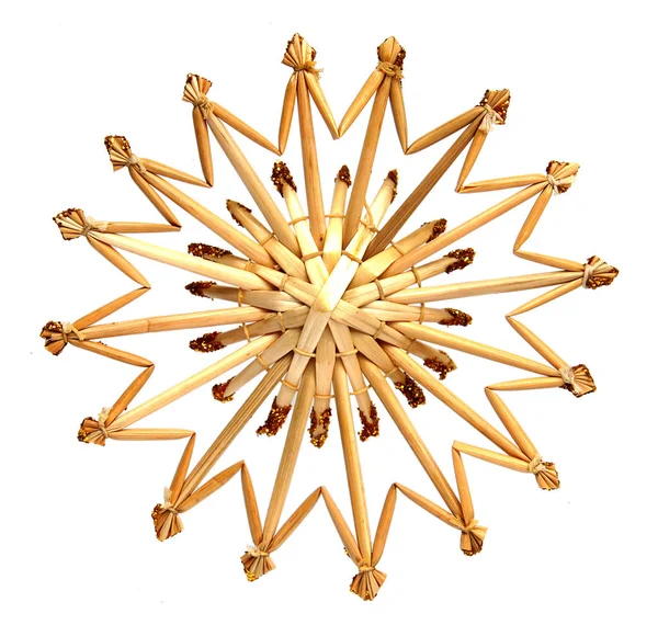 Kar tanesi veya saman yapılan yıldız