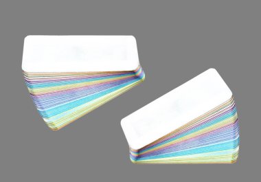 renkli kağıt kartları