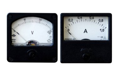 ampermetre ve voltmetre