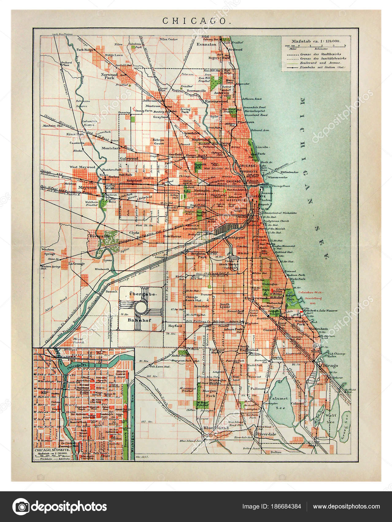 Karta över Chicago – Karta 2020