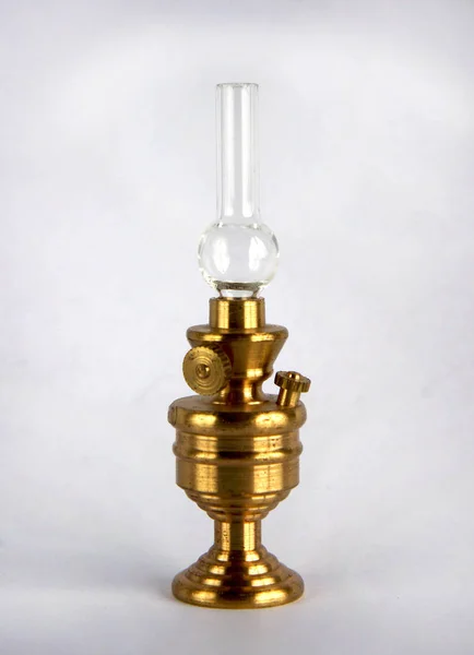 Ročník petrolejové lampy — Stock fotografie