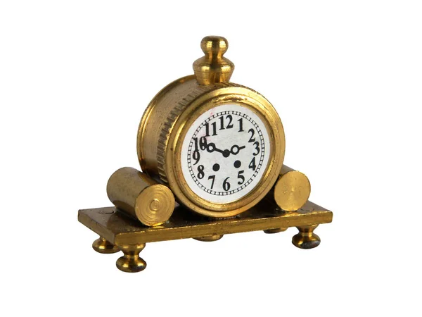 Kominkowe Vintage zegar — Zdjęcie stockowe