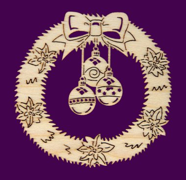 ahşap noel süslemeleri