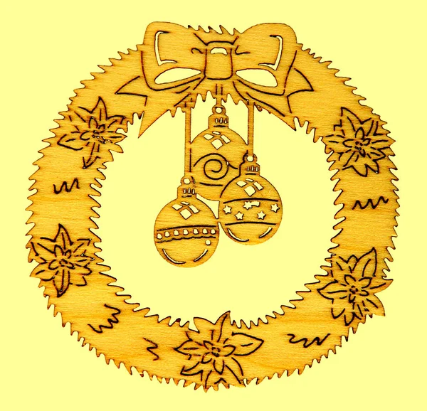 ahşap noel süslemeleri