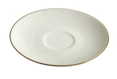 Bir antika porselen tabak