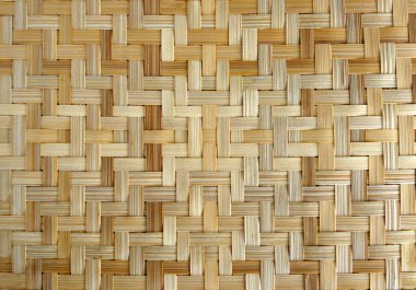 Bambu veya saman dokuma