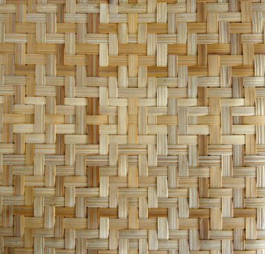 Bambu veya saman dokuma