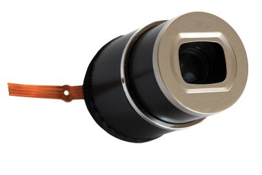 Compact photo camera lens