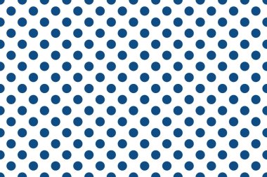 2020 yılın klasik mavisi beyaz arkaplanda benek desenini tekrarla