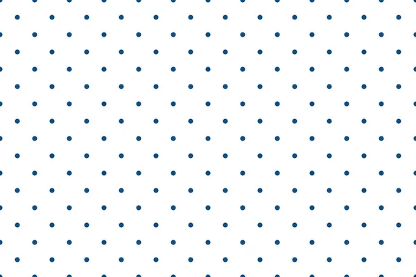 Klassiek blauw van het jaar 2020 herhaal polka dot patroon op de witte achtergrond — Stockfoto