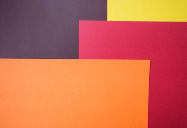 Minimalist kavram, soyut renkli kağıt geometri arka planı