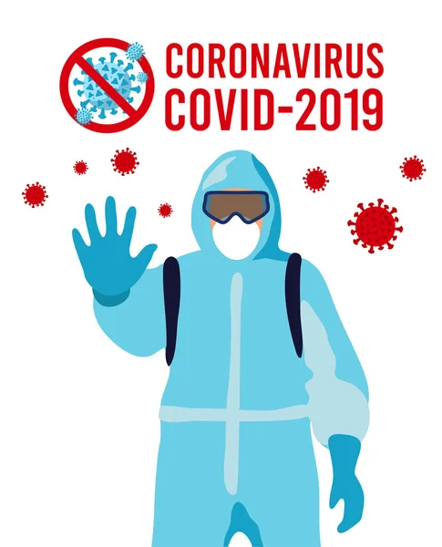 Covid Virüs Salgını Yayıldı Romantik Coronavirus 2019 Ncov Kavramsal Vektör — Stok Vektör