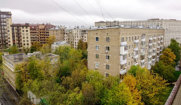 Moscou Russie Octobre 2016 Nombreux Bâtiments Situés Centre Ville Moscou — Photo