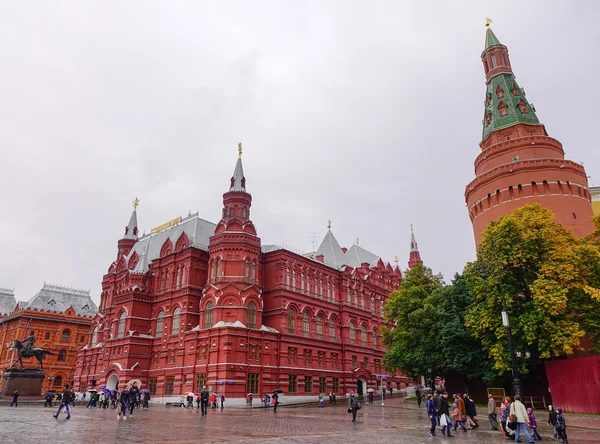 Moskva Rusko Října 2016 Rudé Náměstí Moskvě Centru Nejoblíbenější Památky — Stock fotografie