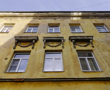 Eski ev Vyborg, Rusya detayları.
