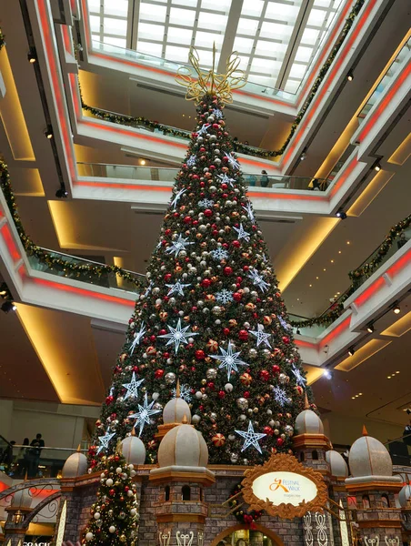 2014 중국에서 다단계 쇼핑몰에서 크리스마스 — 스톡 사진