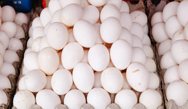 Eggs for sale at market in Asia.