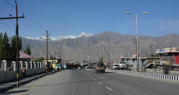 Ladakh Hindistan Temmuz 2015 Ladakh Keşmir Jammu India Dağ Yol — Stok fotoğraf