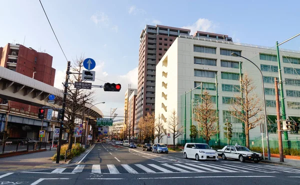 Tóquio Japão Dezembro 2015 Muitos Edifícios Localizados Distrito Taito Tóquio — Fotografia de Stock