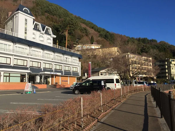 Yamanashi Japán Jan 2016 Ban Szállás Található Kawaguchi Yamanashi Japán — Stock Fotó