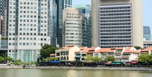 Singapore Jul 2015 Moderne Gebouwen Gelegen Zakenwijk Singapore — Stockfoto