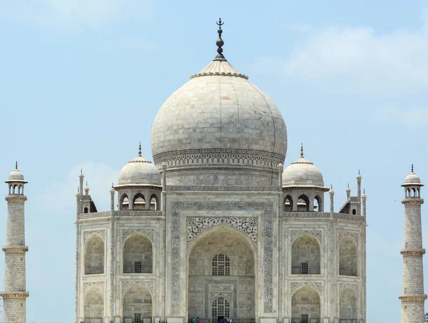 Taj Mahal in Agra, India. It is one of the worlds most celebrated structures and a symbol of Indias rich history.