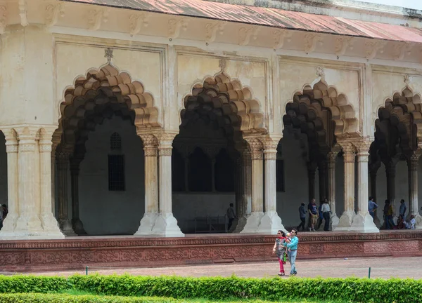 Agra India Julio 2015 Personas Diwan Hall Public Audience Agra —  Fotos de Stock