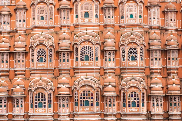 Detalles Hawa Mahal Palace Palace Winds Jaipur Rajasthan India — Foto de Stock