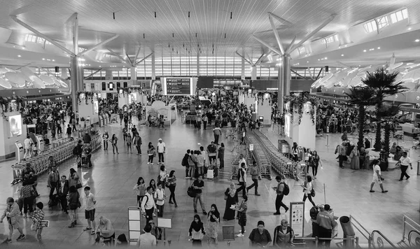 Departure Hall of Kuala Lumpur Airport 2 — Stock Photo, Image