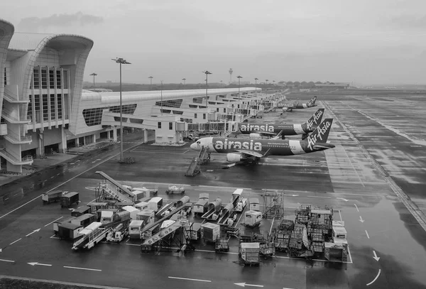 AirAsia Terminal in Kuala Lumpur Aeroporto — Foto Stock