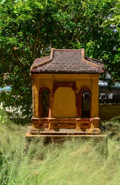 Kleiner Lokaler Tempel Saigon Südvietnam — Stockfoto