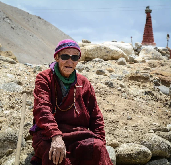 Ladakh, Hindistan Tibet keşiş 