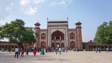 Taj Mahal Agra, Hindistan 'da.