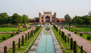 Taj Mahal Agra, Hindistan 'da.